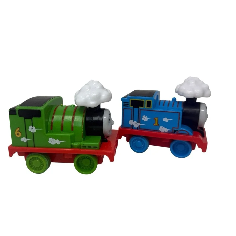 My First Thomas & Friends Percy & Thomas Pullback Puffer Train Fisher Price 18M+